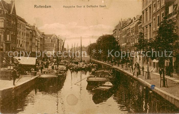 Rotterdam Haagsche Veer met Delftsche Vaart