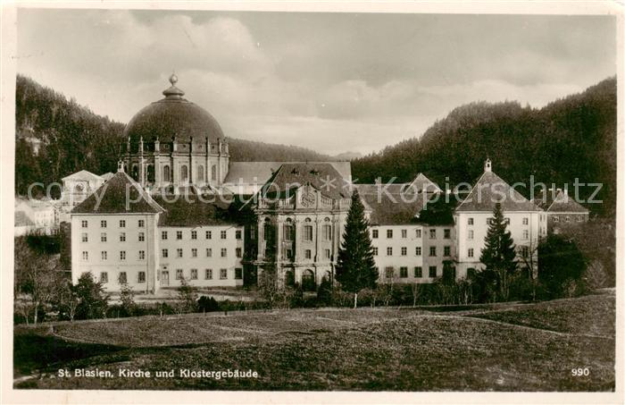 St Blasien Kirche und Klostergebaeude
