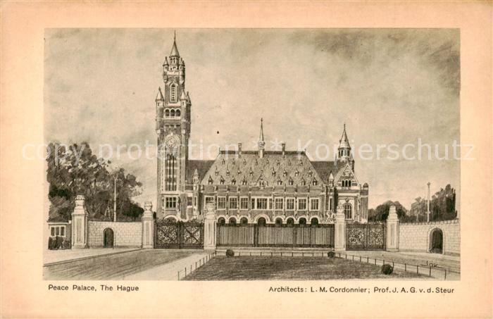 Den Haag La Haye NL Palais de la Paix Le Haye