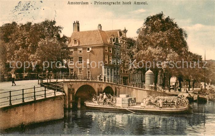 Amsterdam  NL Prinsengracht hoek Amstel