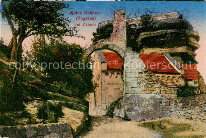 Zabern Saverne 67 Alsace Ruine Hohbarr