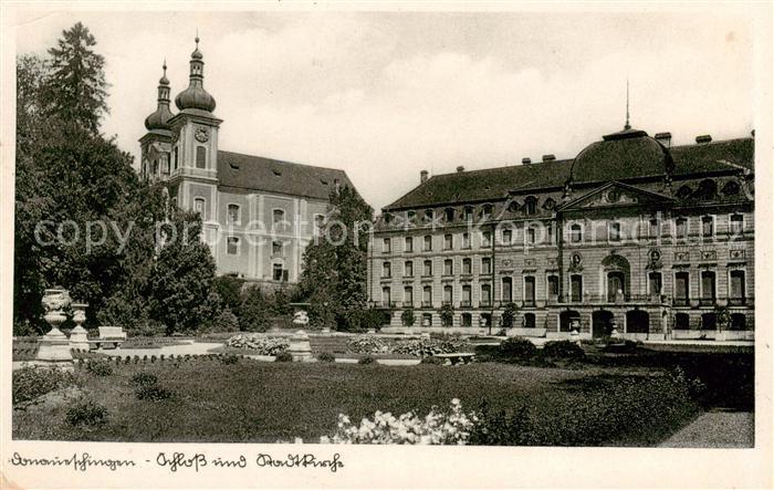 Donaueschingen Schloss und Stadtkirche