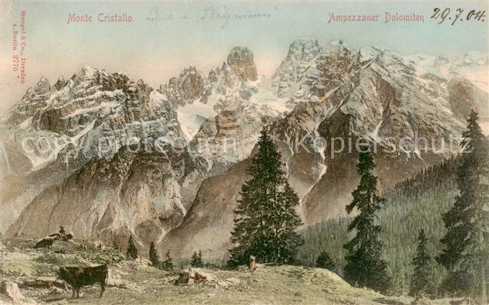 Monte Cristallo Veneto IT Ampezzaner Dolomiten