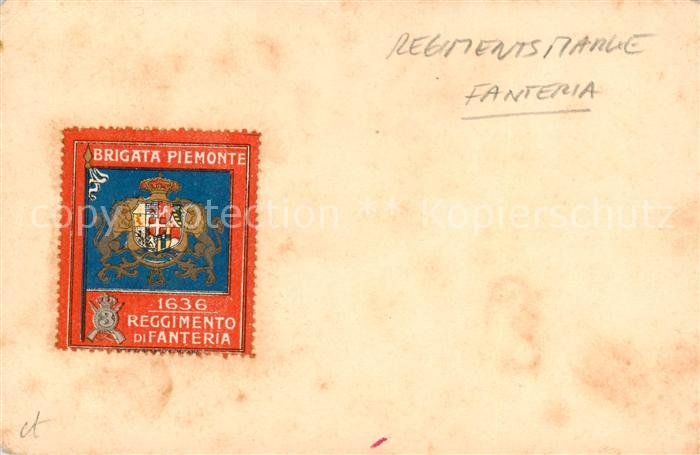 Fanteria Piemonte IT Regimentsmarke