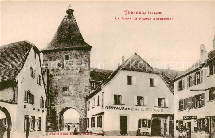 Tuerkheim Elsass La Porte de France Restaurant de la Cigogne