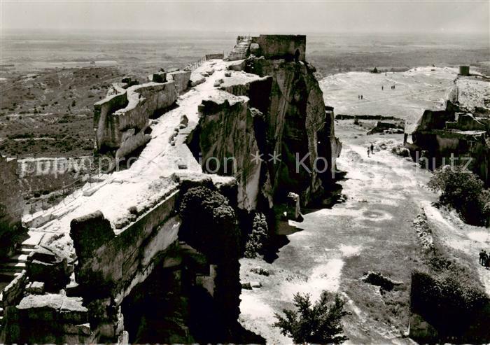 Les-Baux-de-Provence 13 Le Chemin de ronde du Chateau ruine