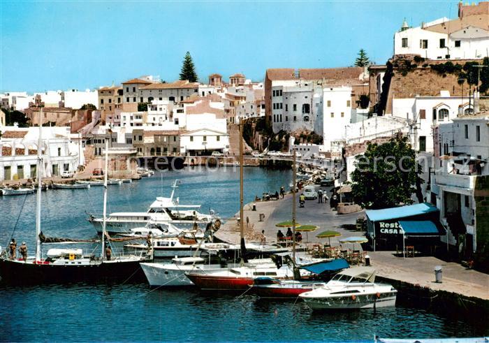 Ciudadela Menorca ES Vista parcial y puerto