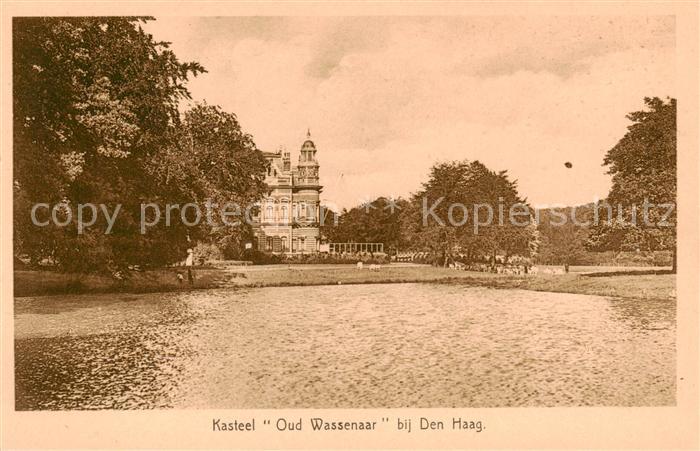 Den Haag La Haye NL Kasteel Oud Wassenaar Schloss