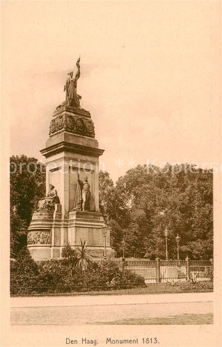 Den Haag La Haye NL Monument 1813 Denkmal