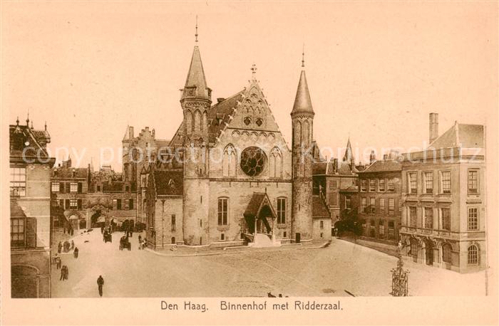 Den Haag La Haye NL Binnenhof met Ridderzaal
