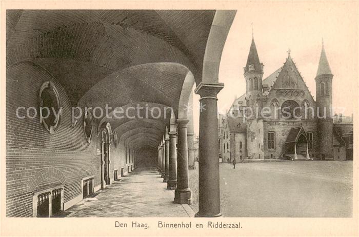 Den Haag La Haye NL Binnenhof en Ridderzaal