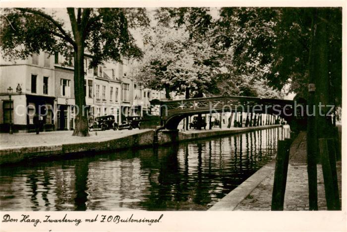 Den Haag La Haye NL Zwarteweg met Z. O. Buitensingel