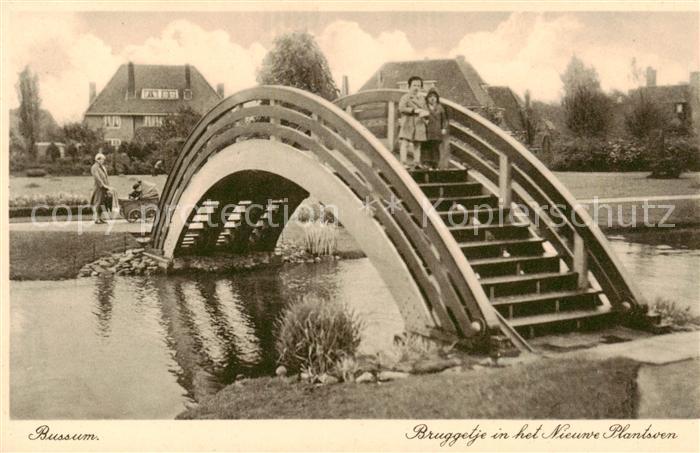 Bussum NL Bruggetje in het Nieuwe Plantsven