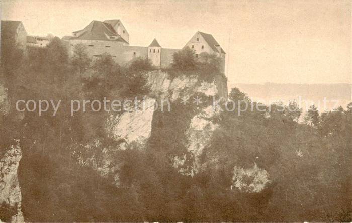 Leibertingen Burg Wildenstein Schwaebische Alb