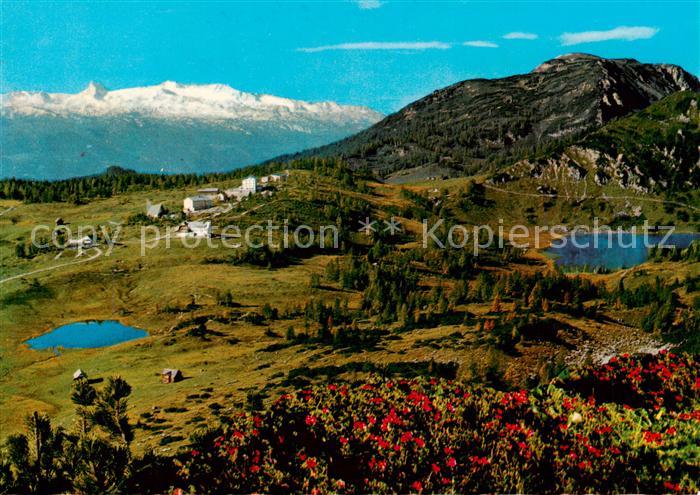 Tauplitz Steiermark AT Tauplitzalm mit Dachstein Landschaftspanorama Dachsteinge