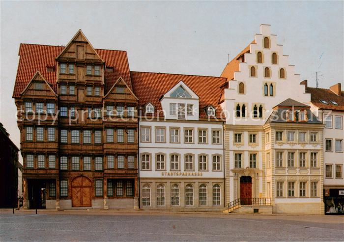 HILDESHEIM  CITY Marktplatz Wedekindhaus Historische Gebaeude