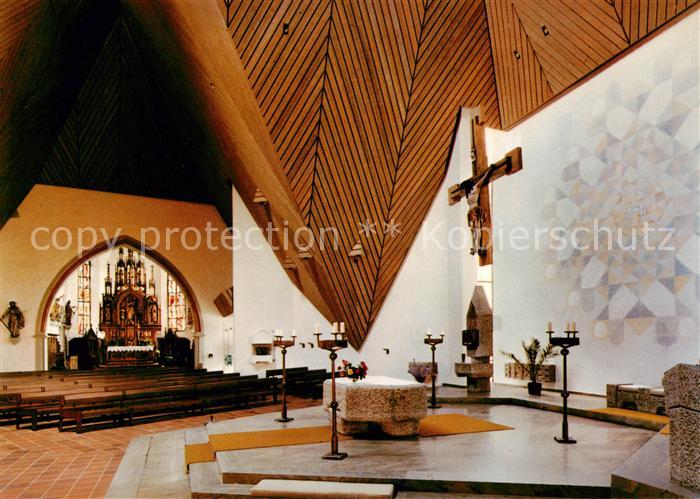 Immenstaad Bodensee Katholische Pfarrkirche St. Jodokus Marienkapelle Innenansic