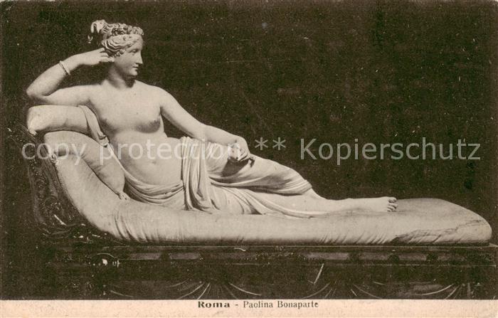 Skulpturen Roma Paclina Bonaparte