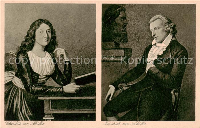 Schiller Friedrich Marbach a. N. Charlotte von Schiller Fr