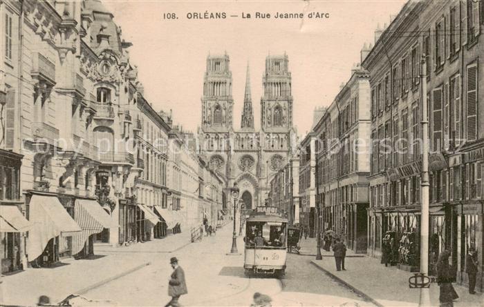 Strassenbahn Orleans La Rue Jeanne dArc