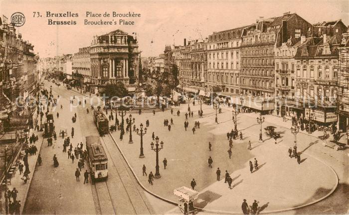 Strassenbahn Bruxelles Place de Brouckere