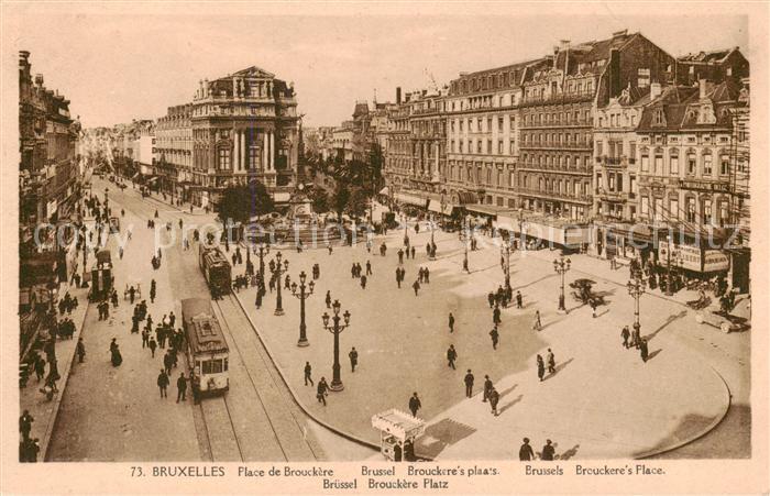 Strassenbahn Bruxelles Place de Brouckere