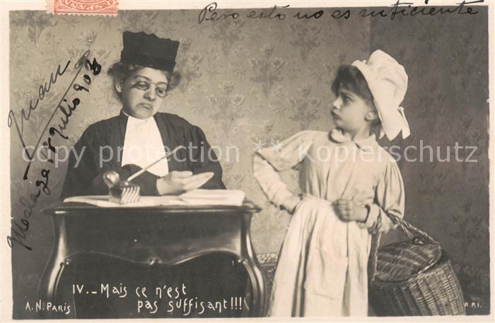 Foto AN Paris (Noyer) Nr. Lehrerin mit Kind