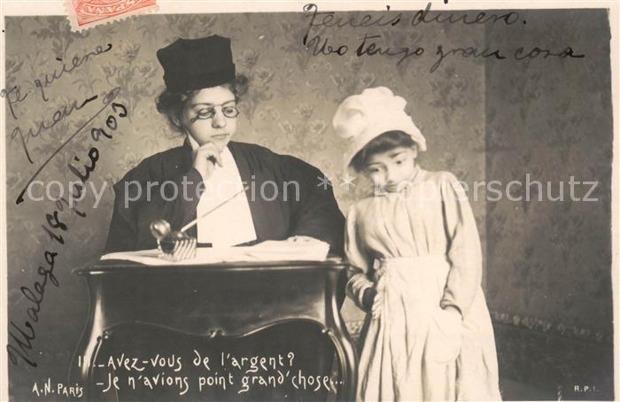 Foto AN Paris (Noyer) Nr. Lehrerin Kind
