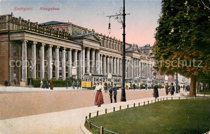 Strassenbahn Stuttgart Koenigsbau
