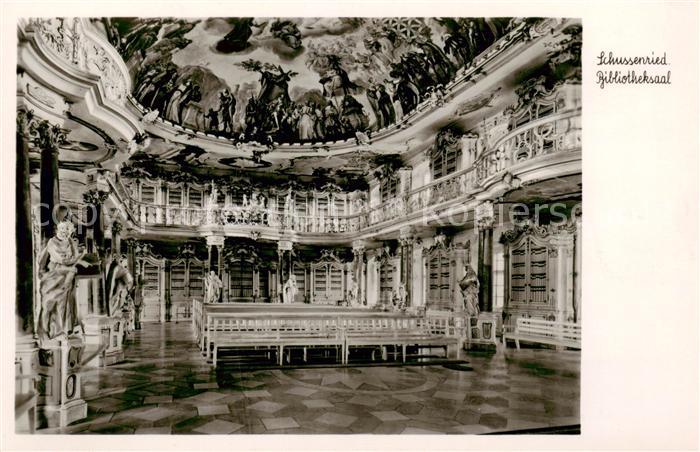 Bibliothek Library Schussenried Bibliotheksaal