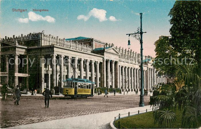 Strassenbahn Stuttgart Koenigsbau