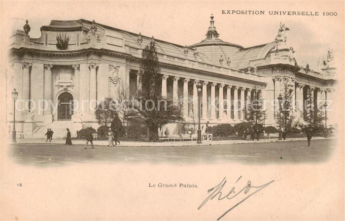 Exposition Universelle Paris 1900 Le Grand Palasis