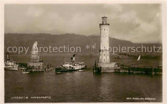 Dampfer Seitenrad Undau i.B. Hafenpartie 1011 Risch Lau Bregenz