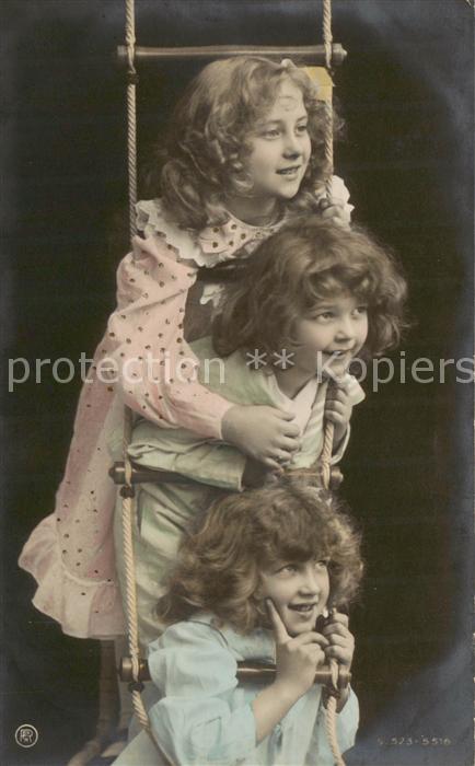 Foto RPH Nr. Nr.523 5516 Kinder Mädchen Leiter