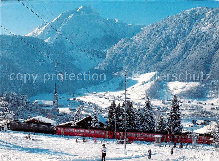 Eisenbahn Lungern Zentralschweiz Obsee