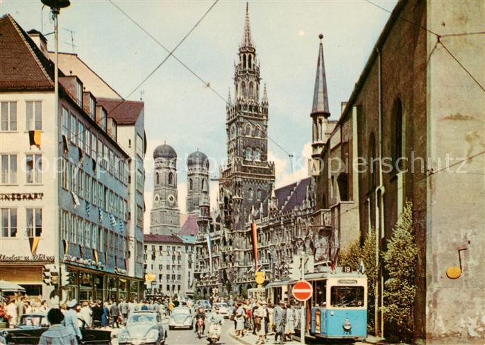 Strassenbahn Muenchen Rathaus