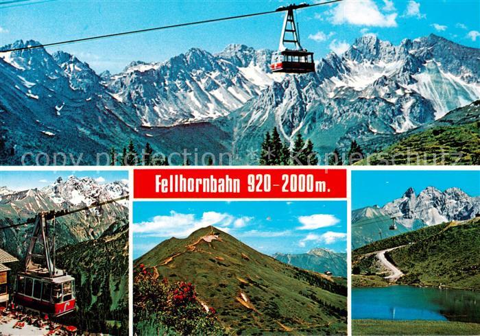 Seilbahn Cable-Car Telepherique Fellhornbahn