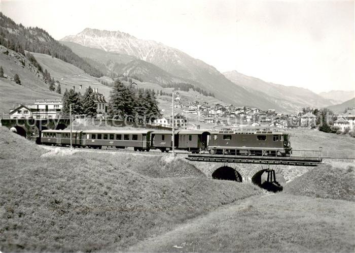 Eisenbahn Davos Bobbahn