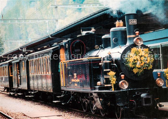 Eisenbahn Ballenberg Dampf Bahn G 34 208 ex Bruening SBB 1913