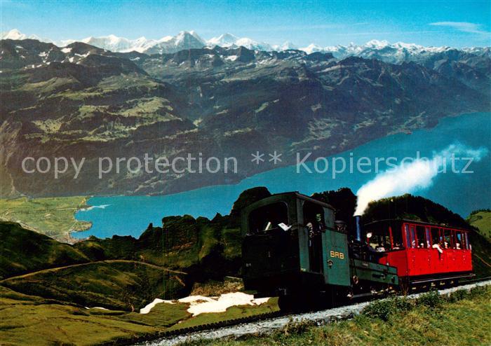 Zahnradbahn Brienz Rothorn Bahn Blick auf Brienzers
