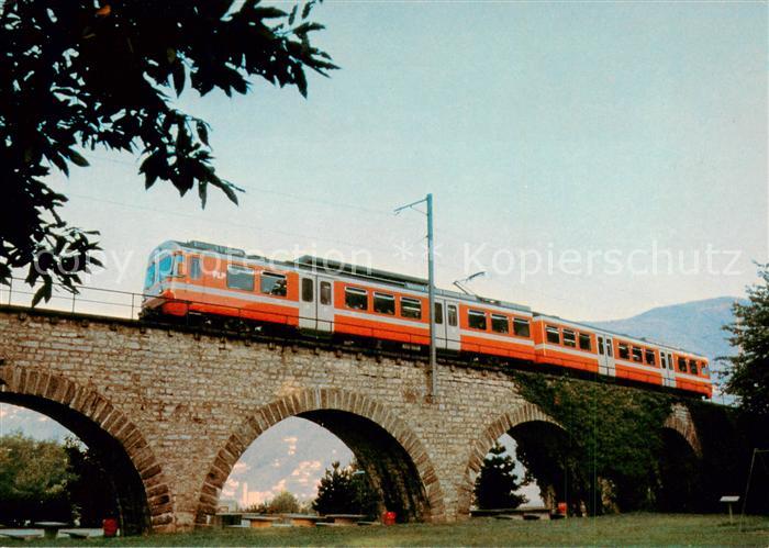 Eisenbahn FLP Treno spola Be 4/8 Lugano Ponte Tresa