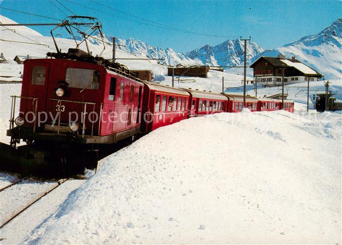 Eisenbahn Rhein Rhoene Express Oberalp Pass