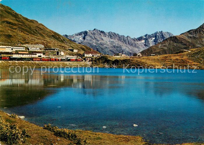 Eisenbahn Oberalp Passhoehe