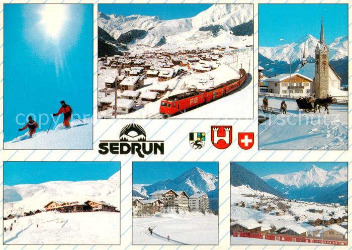 Eisenbahn Sedrun Tujetsch