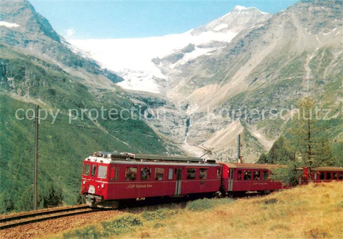 Eisenbahn Alp Gruem Bernina Bahn