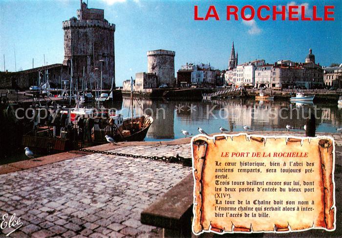 Chronik-AK La Rochelle Nord Aunis Ocean