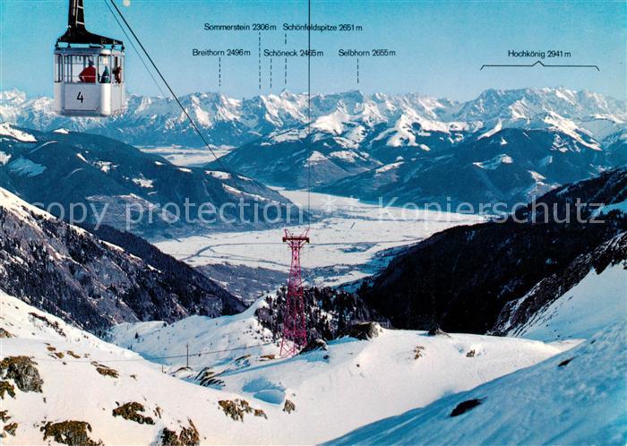 Seilbahn Cable-Car Telepherique Gletscherbahn Kaprun Krefelderhuette Zellerbecke