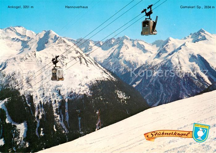 Seilbahn Cable-Car Telepherique Badgastein Tauernbahn Salzburg