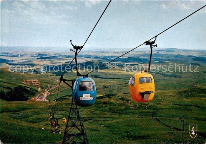 Seilbahn Cable-Car Telepherique L Auvergne Pittoresque Super Besse