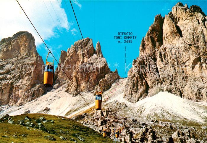 Seilbahn Cable-Car Telepherique Dolomiti Rifugio Toni Demetz